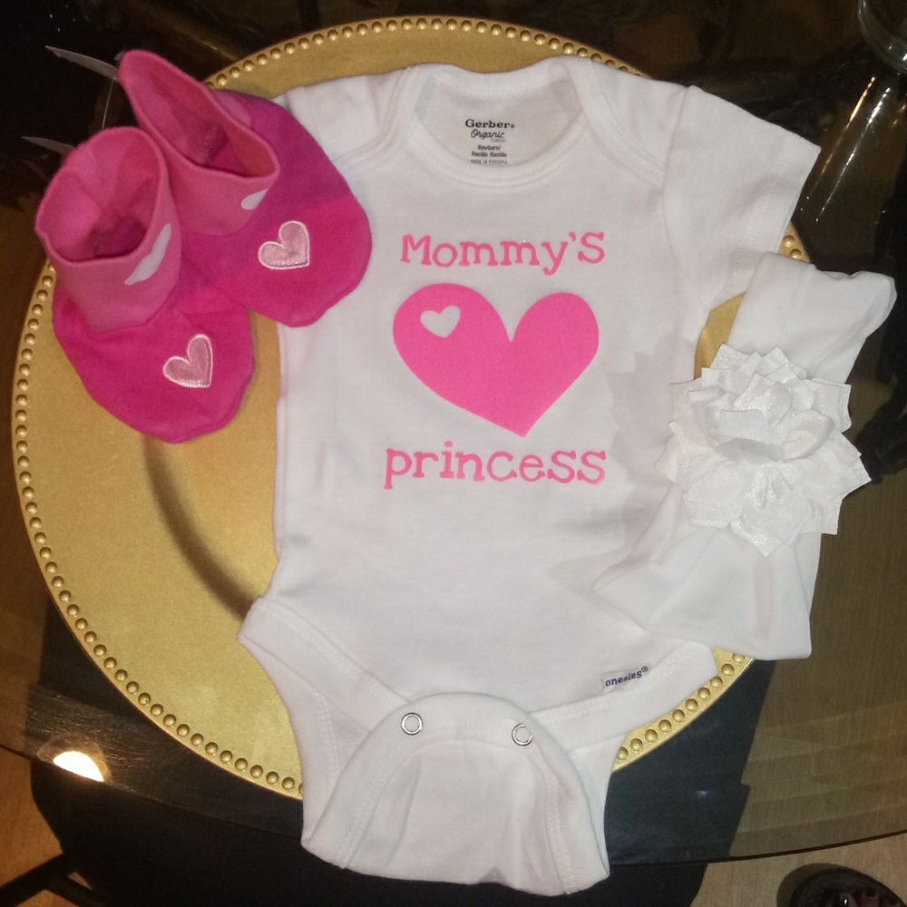 3 piece newborn set girls